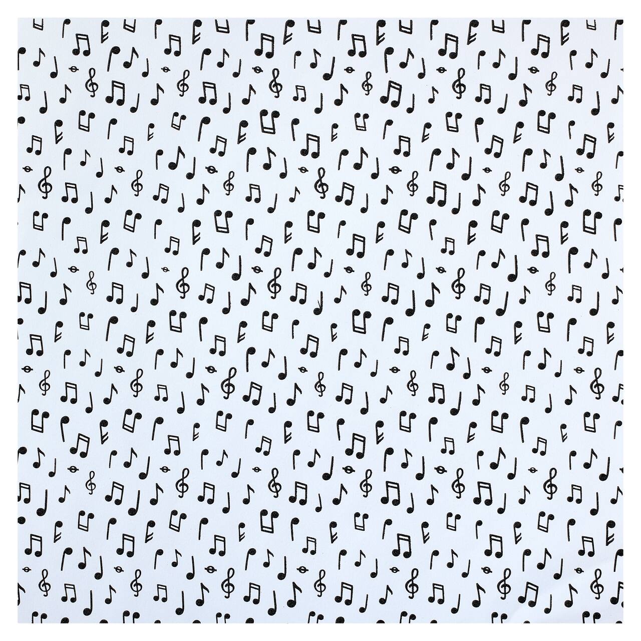 24 Pack: Foil Music Notes Paper by Recollections™, 12" x 12"